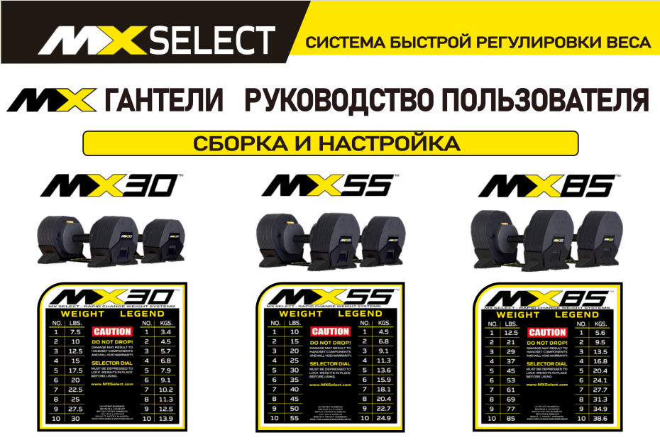 Руководство пользователя MX Select