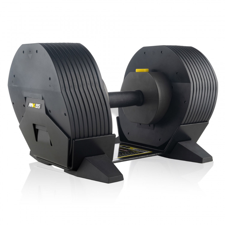 Гантель регулируемая MX Select MX85 вес 5.6 - 38.6 кг, 1 шт