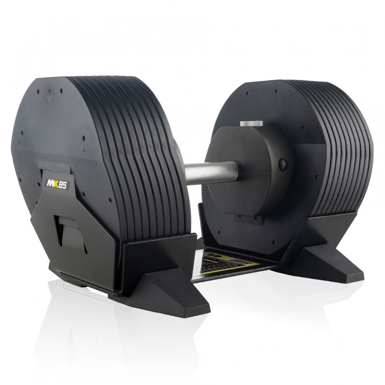 Гантель регулируемая MX Select MX85 вес 5.6 - 38.6 кг, 1 шт 